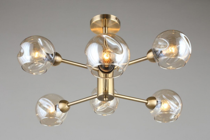 Люстра потолочная с лампочками Omnilux OML-93307-06+Lamps 
