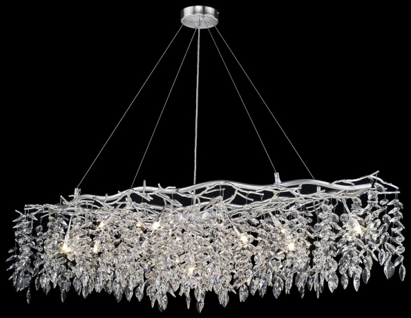 Люстра подвесная со светодиодными лампочками G9, комплект от Lustrof. №372354-623188 