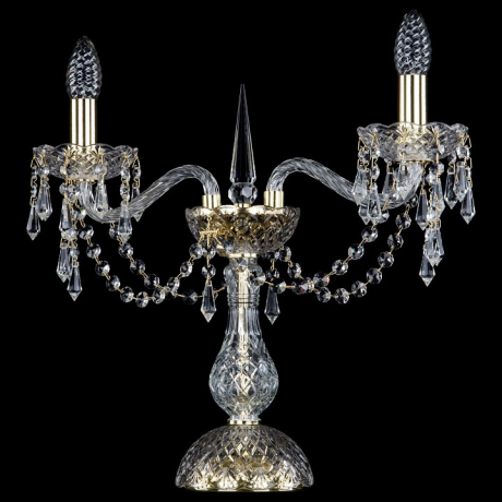 Настольная лампа декоративная Bohemia Art Classic 11.23 12.23.2.141-37.Gd.Dr 