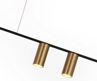 Светильник подвесной с Led лампочками в комплекте KINK Light 07621-3,20+Lamps