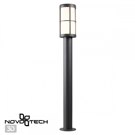 Уличный столб Novotech Zebra с лампочкой 370776+Lamps E27 Свеча