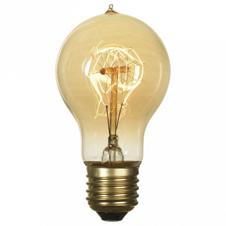 Лампа накаливания Lussole Edisson E27 60Вт 3000K GF-E-719 