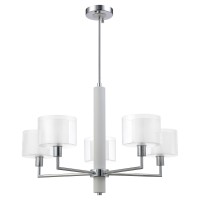 Подвесная люстра Crystal Lux Maestro SP-PL5 Chrome