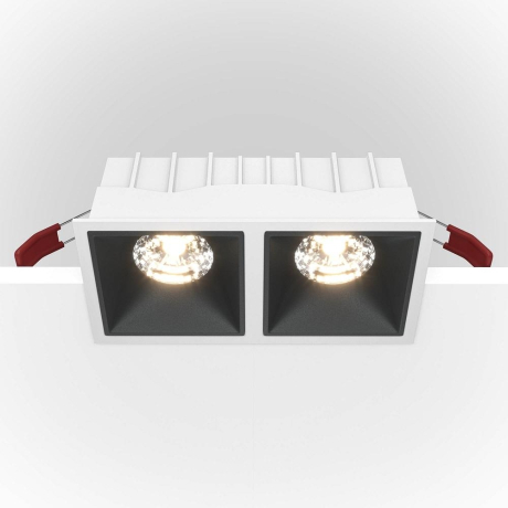 Встраиваемый светильник Maytoni Technical Alfa DL043-02-15W4K-D-SQ-WB