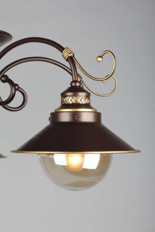 Нарушена упаковка!  <756589> Плафон к Потолочная люстра Omnilux Fontelo OML-50407-05