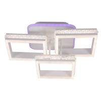 Потолочный светодиодный светильник с пультом ДУ Profit Light 6002/3 WHT