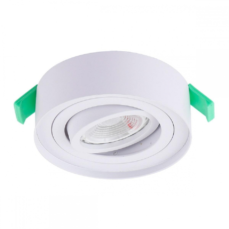 Светильник точечный с Led лампочками в комплекте CRYSTAL LUX CLT 059C1 WH+Lamps 