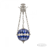 Подвесной светильник Bohemia Ivele Crystal 7100 71000P/25 NW Clear-Blue/H-1H Y8 