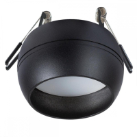 Встраиваемый светильник с лампочкой Arte lamp A5550PL-1BK+Lamps