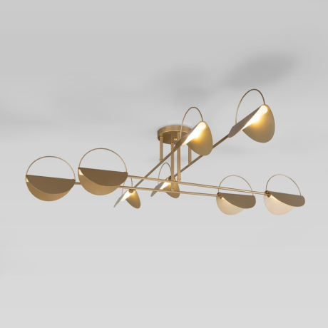 Потолочная люстра Eurosvet Grazia 70148/8 золото 