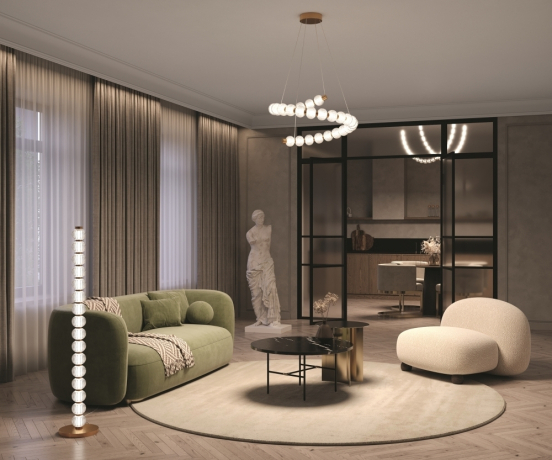 Торшер Maytoni Amulet MOD555FL-L23G3K 