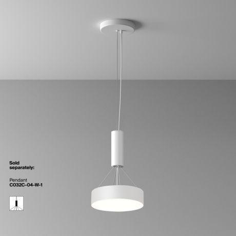 Накладной светильник Maytoni Technical Zon C032CL-24W4K-RD-W 