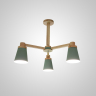 Люстра на штанге Prop 8 Green ImperiumLoft prop01 (191992-23) 