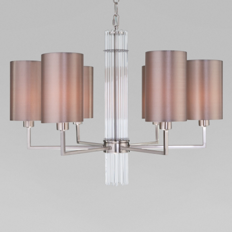 Подвесная люстра Eurosvet Soffio 60134/6 никель 