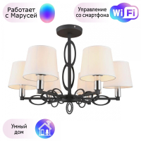 Люстра с поддержкой Маруси потолочная Omnilux OML-64907-06-M