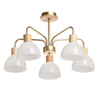 Люстра на штанге с лампочками DeMarkt 635016405+Lamps
