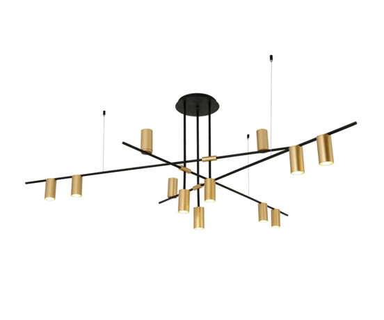 Люстра с Led лампочками в комплекте KINK Light 07621-12,20+Lamps 